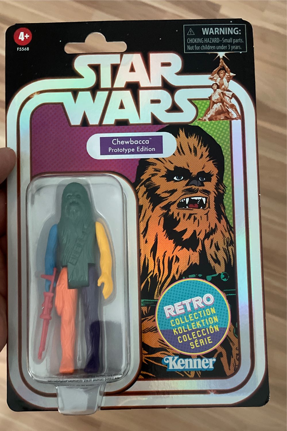Chewbacca Prototype Edition - Hasbro/Kenner (Star Wars) action figure collectible [Barcode 5010994144968] - Main Image 2