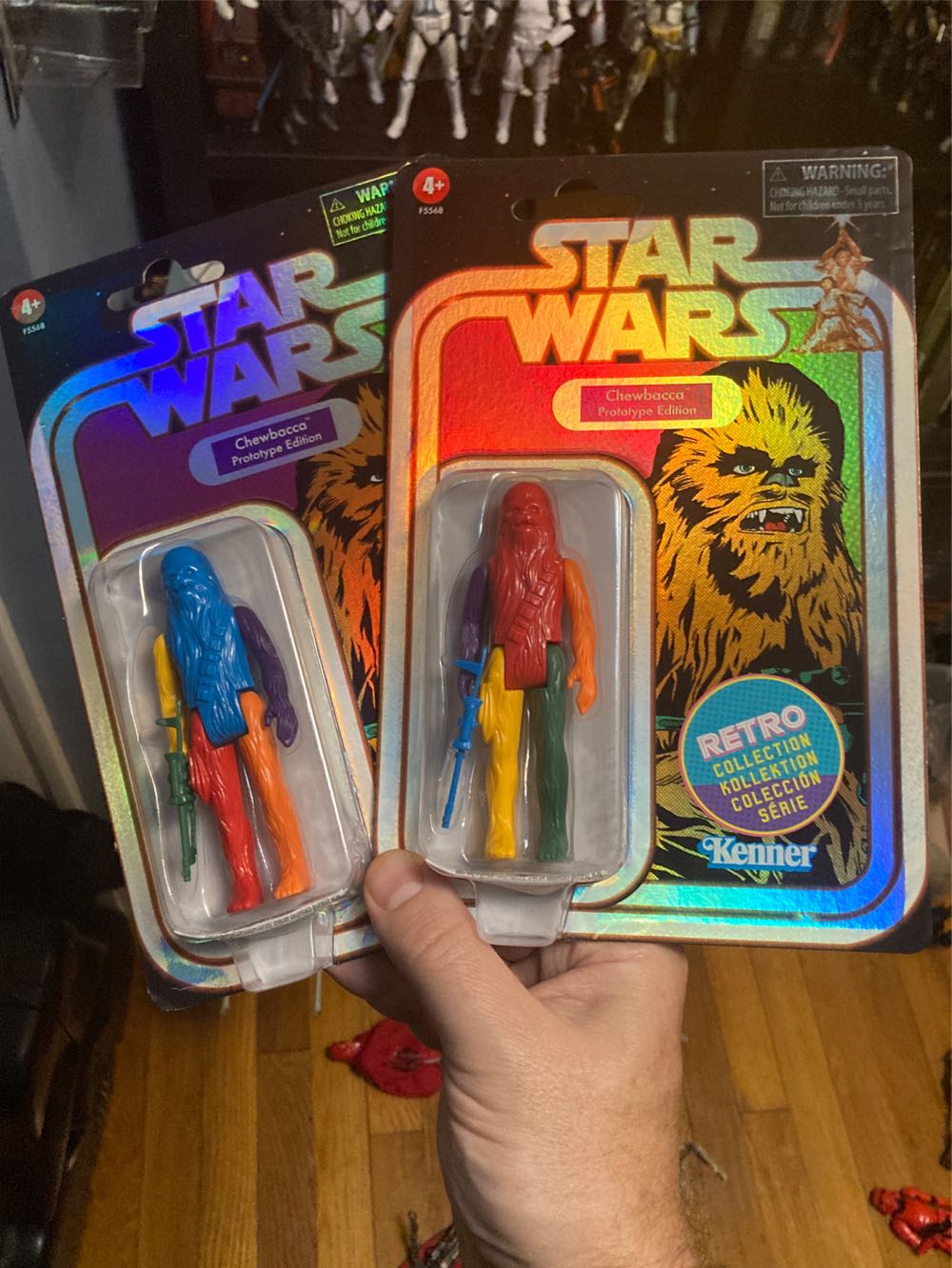 Chewbacca Prototype Edition - Hasbro/Kenner (Star Wars) action figure collectible [Barcode 5010994144968] - Main Image 4