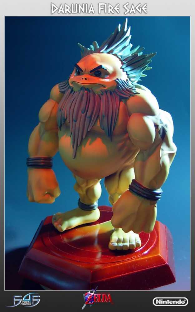 Fire Sage Darunia (Exclusive)  - First 4 Figures (The Legend Of Zelda Ocarina Of Time) action figure collectible - Main Image 2