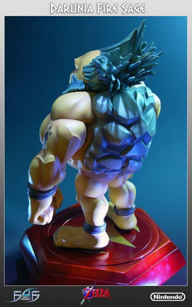 Fire Sage Darunia (Exclusive)  - First 4 Figures (The Legend Of Zelda Ocarina Of Time) action figure collectible - Main Image 3