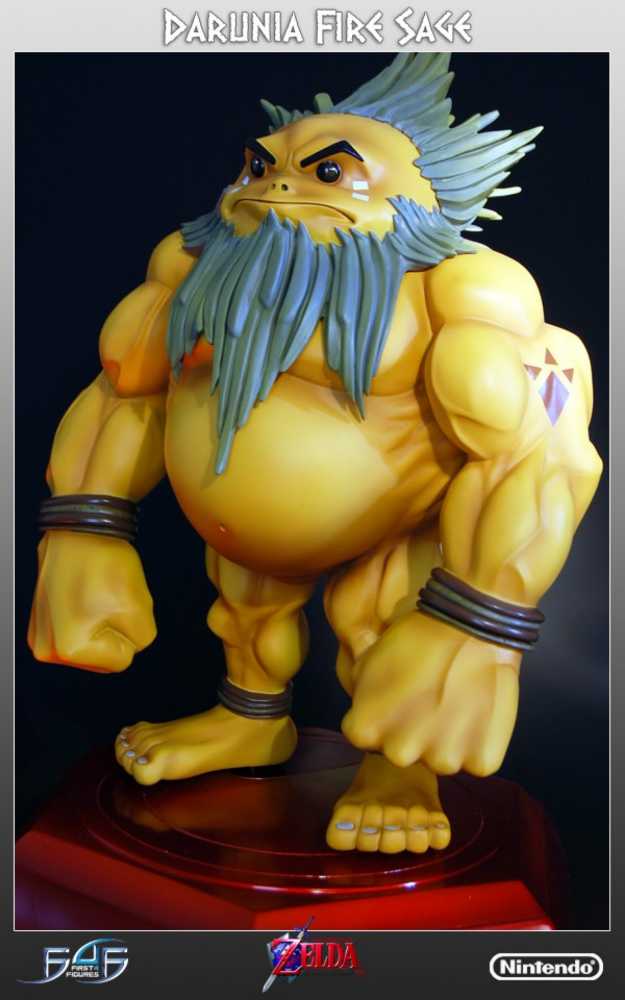 Fire Sage Darunia (Exclusive)  - First 4 Figures (The Legend Of Zelda Ocarina Of Time) action figure collectible - Main Image 4