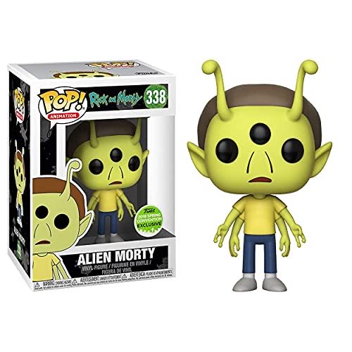 Funko Pop! Animation #338 Rick And Morty Alien Morty Spring Convention Exclusive  action figure collectible [Barcode 889698284486] - Main Image 1