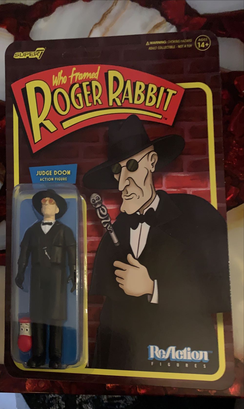 Who Framed Roger Rabbit Judge Doom  action figure collectible - Main Image 1