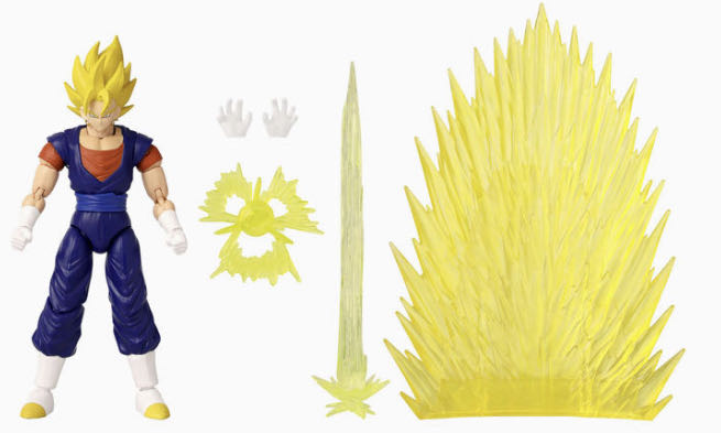 Dragon Stars Power Up Pack Series - Super Saiyan Vegito - Bandai America (Dragon Stars) action figure collectible [Barcode 045557371425] - Main Image 2