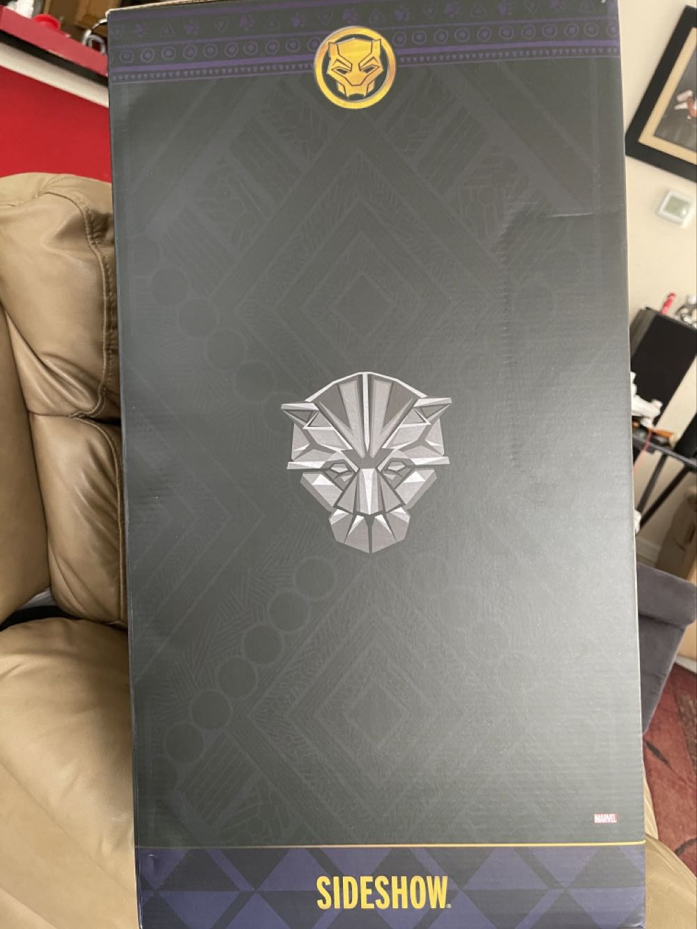 Black Panther Premium Format - Sideshow Collectibles (MARVEL) action figure collectible [Barcode 747720243996] - Main Image 4