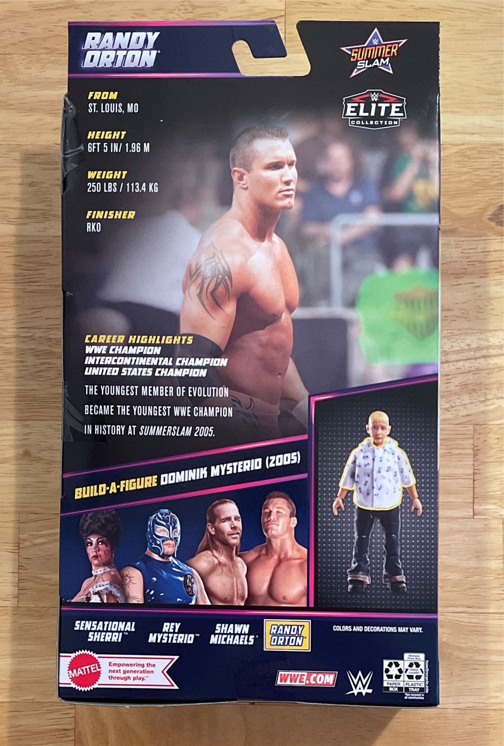 Randy Orton - Mattel (WWE Elite Collection) action figure collectible [Barcode 194735075270] - Main Image 2