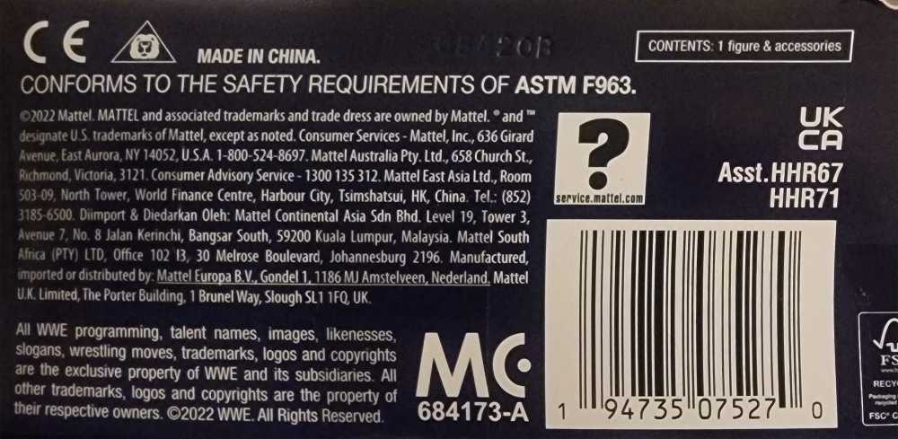 Randy Orton - Mattel (WWE Elite Collection) action figure collectible [Barcode 194735075270] - Main Image 4
