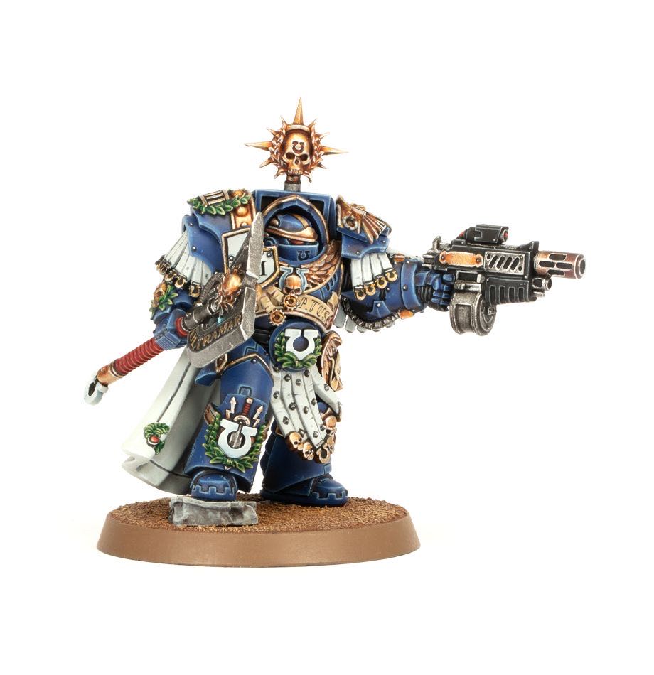 Ultramarines Legion Terminator Praetor - Forge World (The Horus Heresy) action figure collectible - Main Image 3
