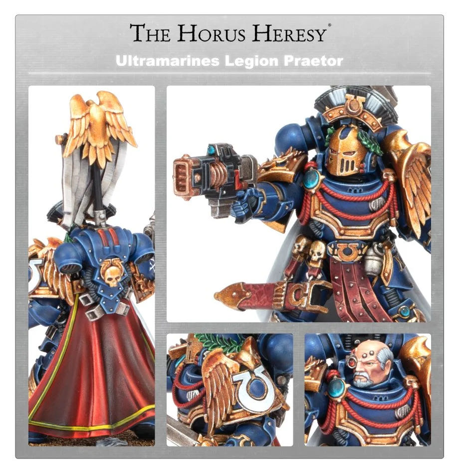 Ultramarines Legion Praetor - Forge World (The Horus Heresy) action figure collectible - Main Image 2