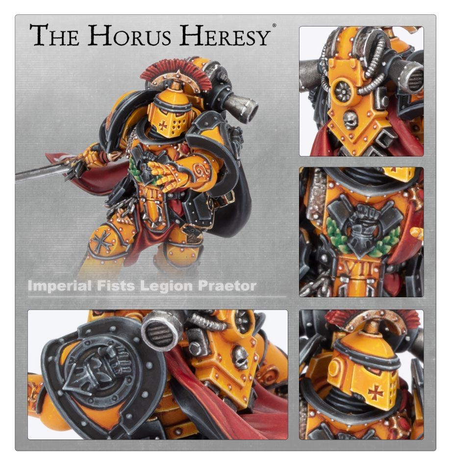 Imperial Fists Legion Praetor - Forge World (The Horus Heresy) action figure collectible - Main Image 2