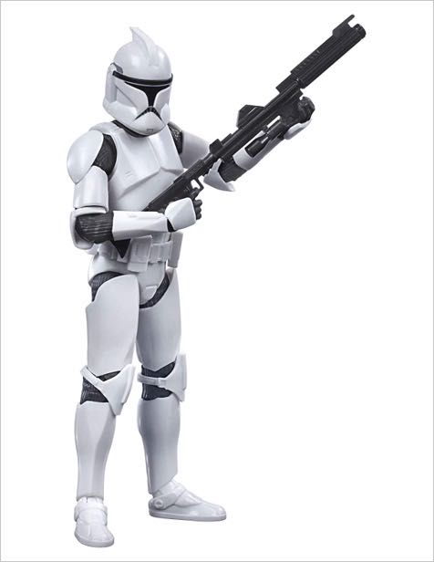02 | Phase I Clone Trooper - Hasbro (Attack Of The Clones) action figure collectible - Main Image 2