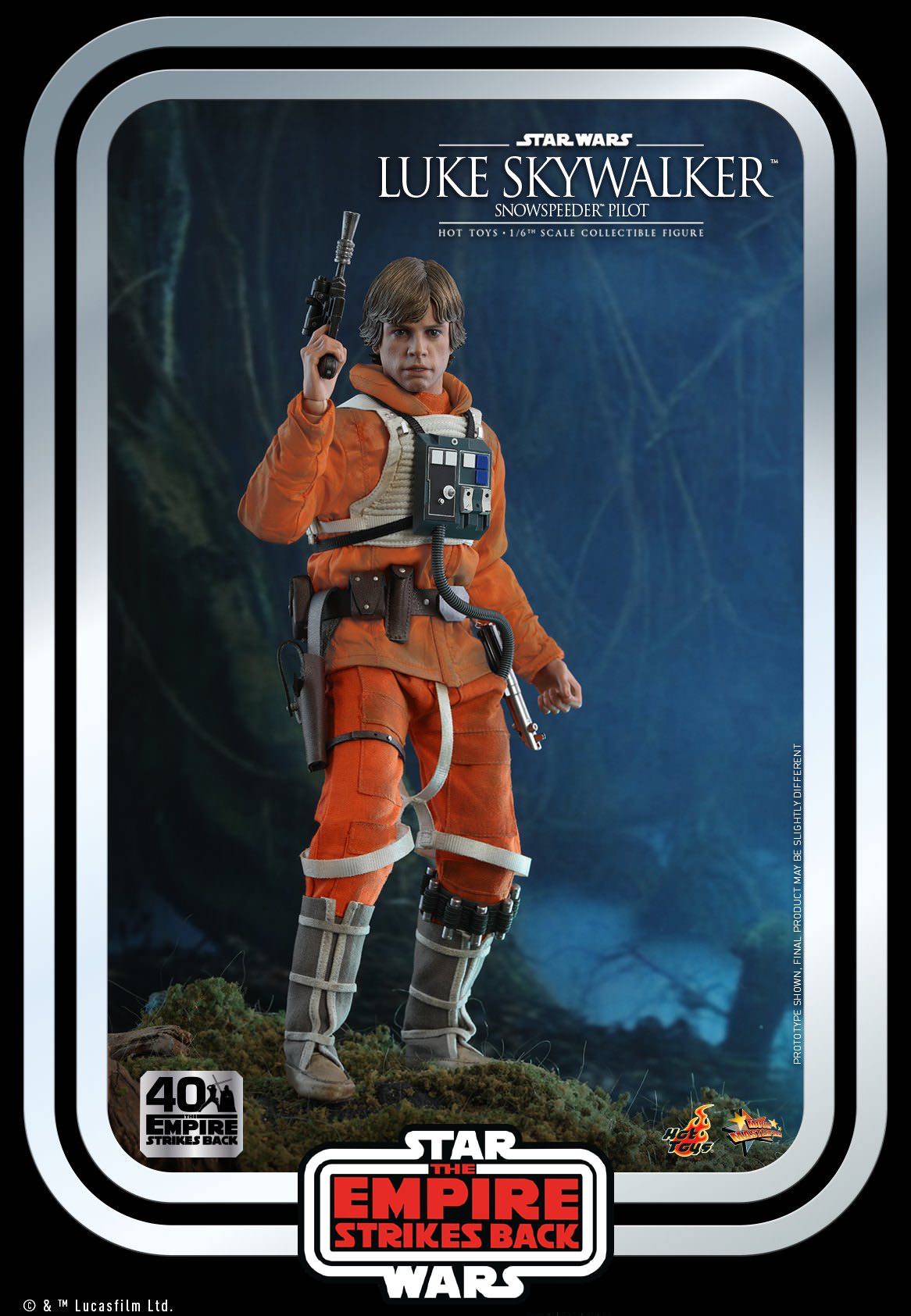 Luke Skywalker (Snowspeeder Pilot) - Hot Toys (Star Wars: Episode V - The Empire Strikes Back) action figure collectible [Barcode 4895228605979] - Main Image 2