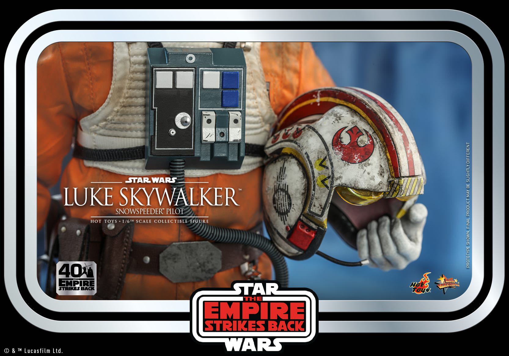 Luke Skywalker (Snowspeeder Pilot) - Hot Toys (Star Wars: Episode V - The Empire Strikes Back) action figure collectible [Barcode 4895228605979] - Main Image 7