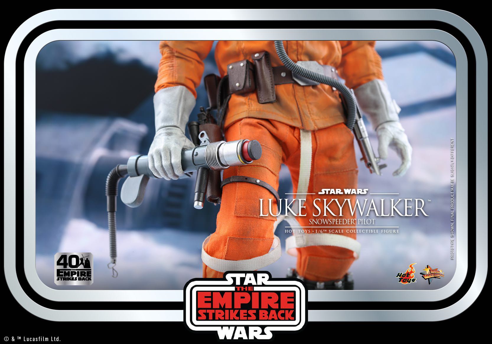 Luke Skywalker (Snowspeeder Pilot) - Hot Toys (Star Wars: Episode V - The Empire Strikes Back) action figure collectible [Barcode 4895228605979] - Main Image 8