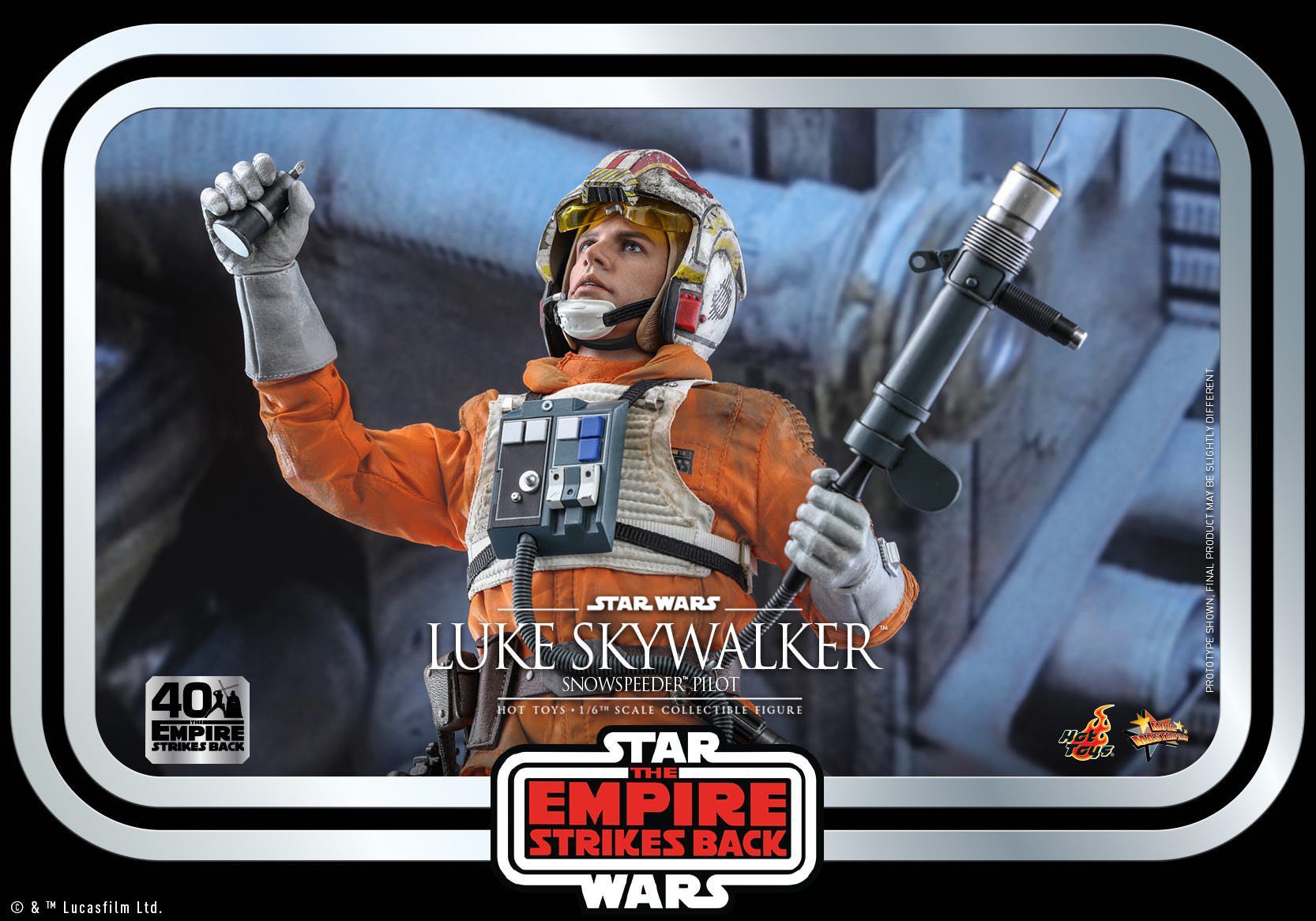 Luke Skywalker (Snowspeeder Pilot) - Hot Toys (Star Wars: Episode V - The Empire Strikes Back) action figure collectible [Barcode 4895228605979] - Main Image 9