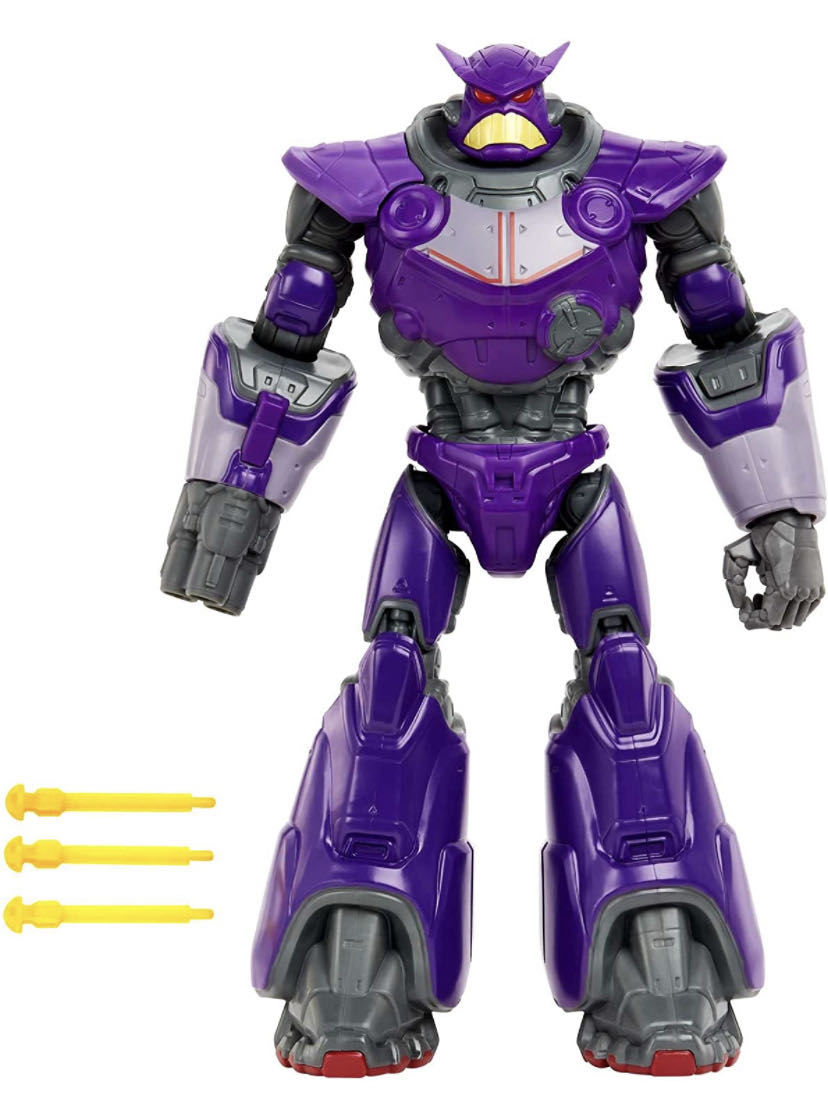 Lightyear 7”: BLASTER ATTACK ZURG (12”) - Mattel (Disney•Pixar) action figure collectible [Barcode 194735085828] - Main Image 2