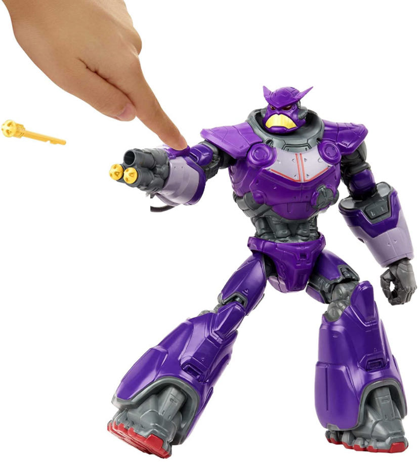 Lightyear 7”: BLASTER ATTACK ZURG (12”) - Mattel (Disney•Pixar) action figure collectible [Barcode 194735085828] - Main Image 4