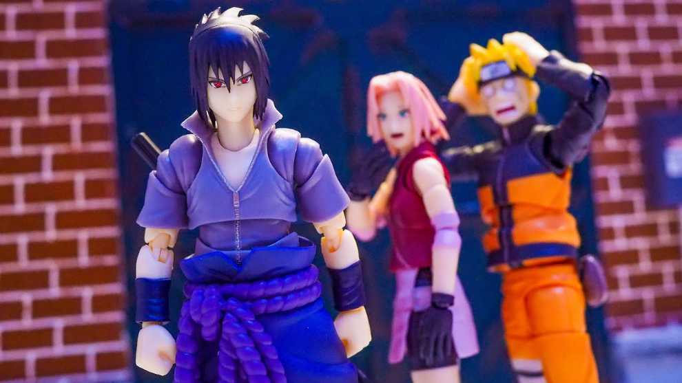 S.H. Figuarts Sasuke Uchiha (He Who Bears All Hatred) - Bandai Spirits (Naruto Shippuden) action figure collectible [Barcode 4573102634504] - Main Image 4