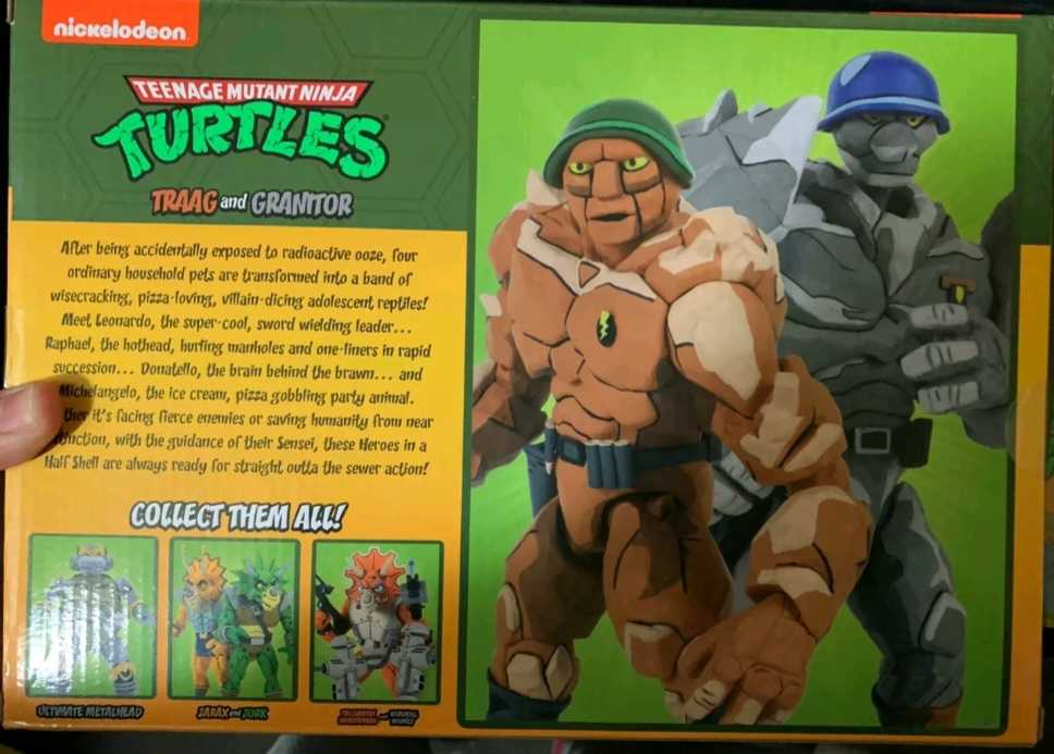 NECA Teenage Mutant Ninja Turtles Traag and Granitor - Neca (Teenage Mutant Ninja Turtles) action figure collectible - Main Image 2