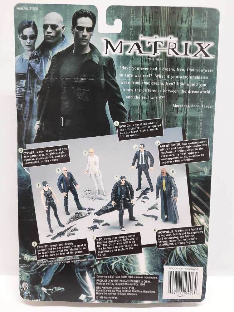 Switch - WB Toys (The Matrix) action figure collectible [Barcode 699788104064] - Main Image 2