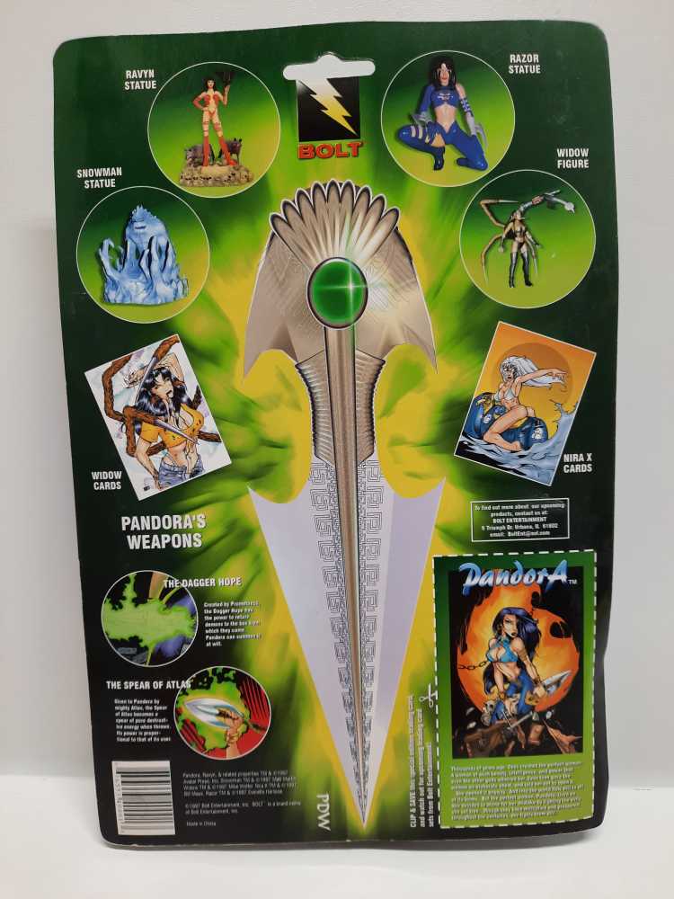 Pandora (Variant Gold Outfit)  (Independent: 6”) action figure collectible [Barcode 636553400013] - Main Image 2