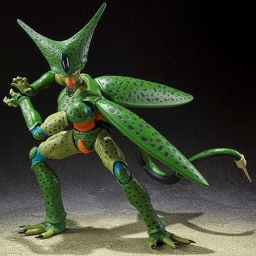 Cell (First Form) - Tamashii Nations - Bandai Spirits (Dragon Ball Z) action figure collectible [Barcode 4573102637543] - Main Image 2