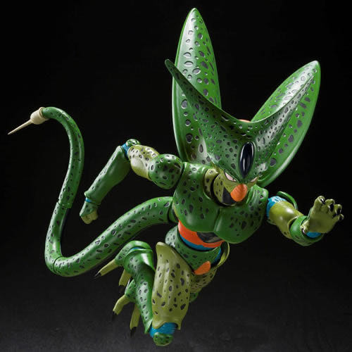 Cell (First Form) - Tamashii Nations - Bandai Spirits (Dragon Ball Z) action figure collectible [Barcode 4573102637543] - Main Image 3