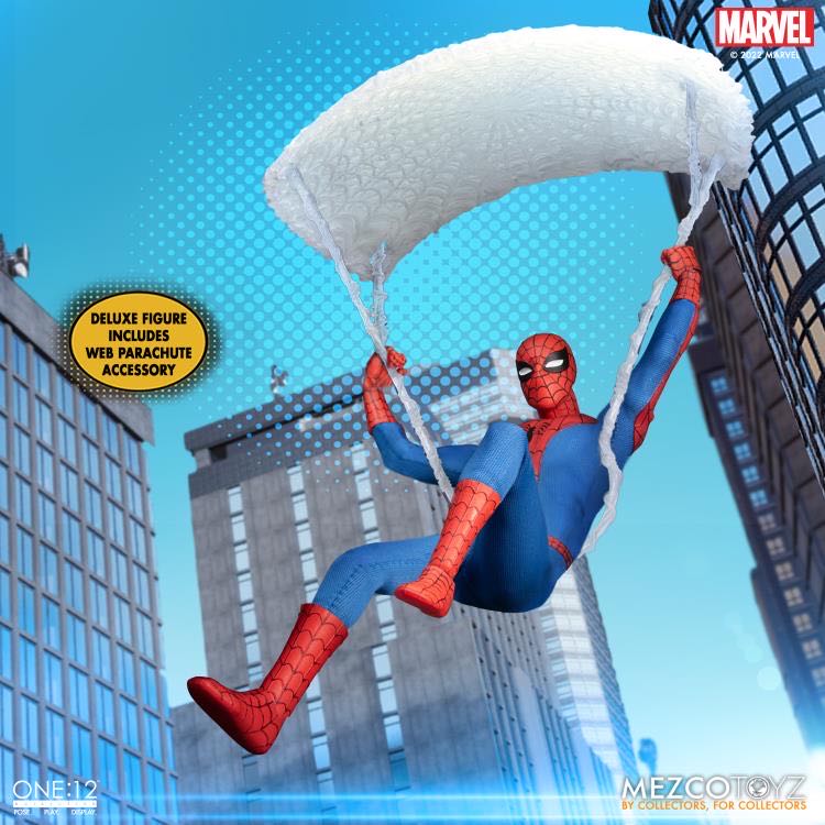 Amazing Spider-Man Deluxe Edition - Mezco Toyz (Spiderman) action figure collectible [Barcode 0696198762952] - Main Image 2
