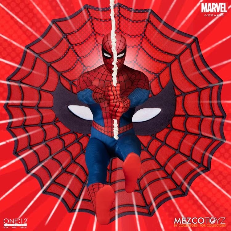 Amazing Spider-Man Deluxe Edition - Mezco Toyz (Spiderman) action figure collectible [Barcode 0696198762952] - Main Image 3