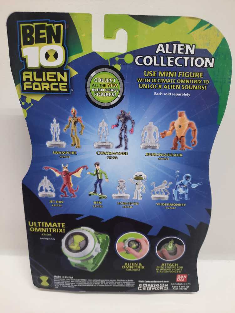 Ben 10 Alien Force Spidermonkey  (Ben 10) action figure collectible [Barcode 045557274375] - Main Image 2