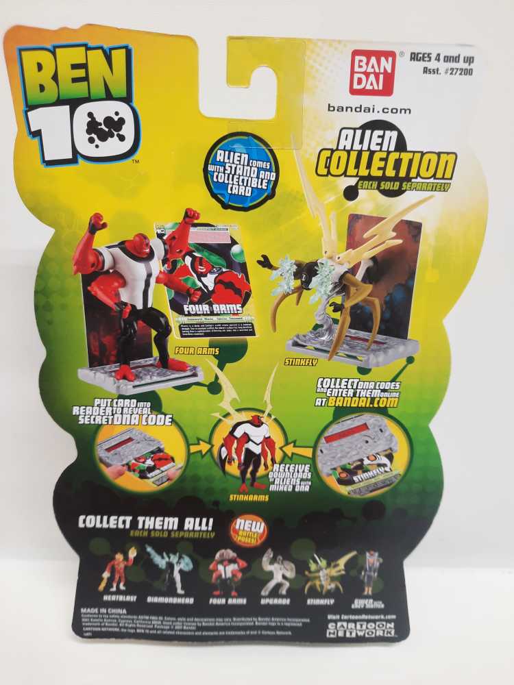 Ben 10 Alien Collection StinkFly - Bandai (Ben 10) action figure collectible [Barcode 045557272241] - Main Image 2