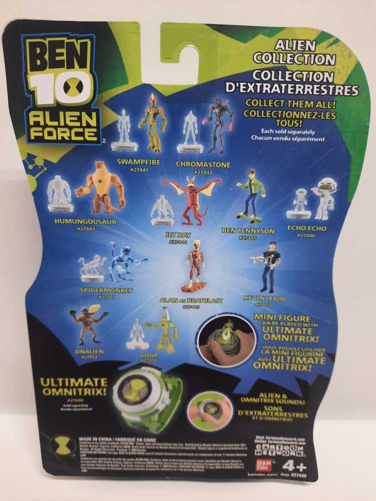 Ben 10 Alien Force Big Chill - Bandai (Ben 10) action figure collectible [Barcode 045557274504] - Main Image 2