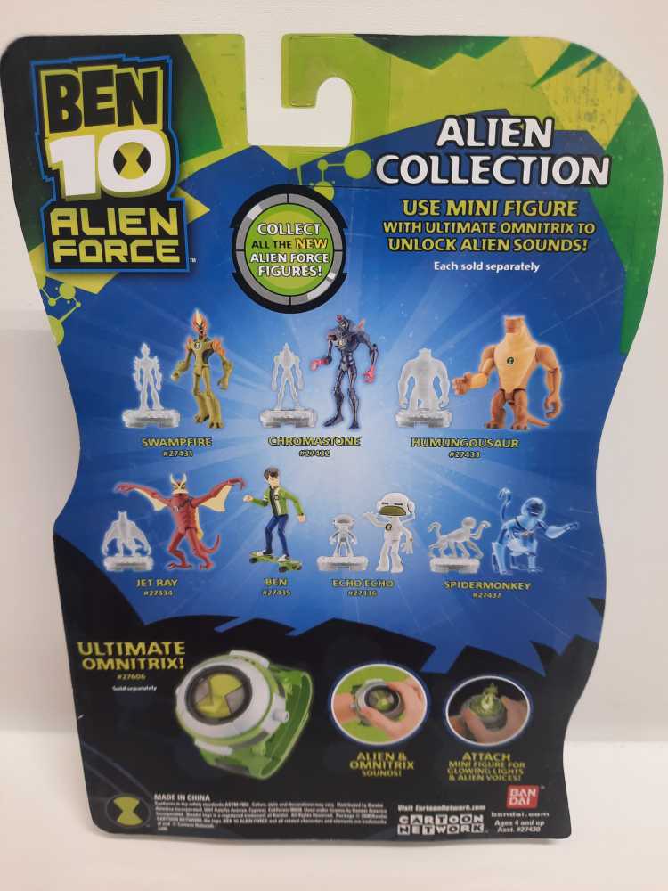 Ben 10 Alien Force Echo Echo - Bandai (Ben 10) action figure collectible [Barcode 045557274368] - Main Image 2