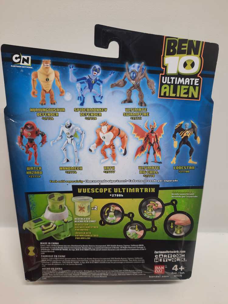 Ben 10 Ultimate Alien Ultimate Big Chill - Bandai (Ben 10 Ultimate Alien) action figure collectible [Barcode 045557277789] - Main Image 2