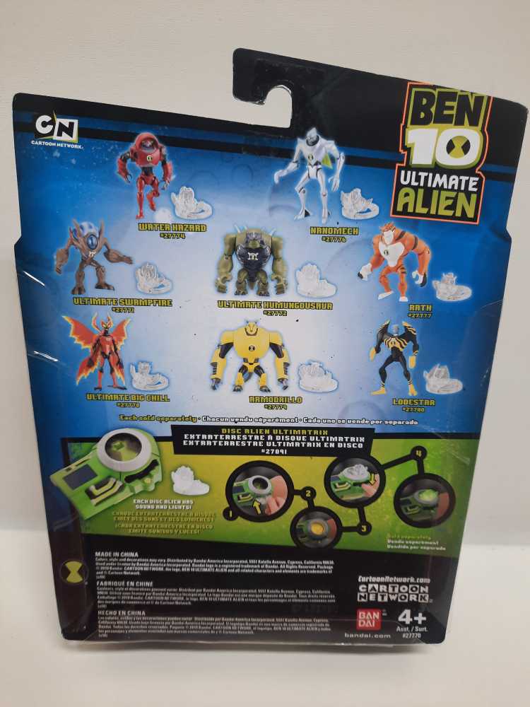 Rath - Ban Dai (Ben 10: Ultimate Alien: 3”) action figure collectible [Barcode 045557277772] - Main Image 2