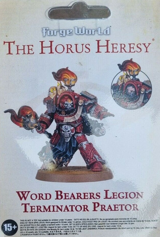 Word Bearers Legion Terminator Praetor - Forge World (The Horus Heresy) action figure collectible - Main Image 3