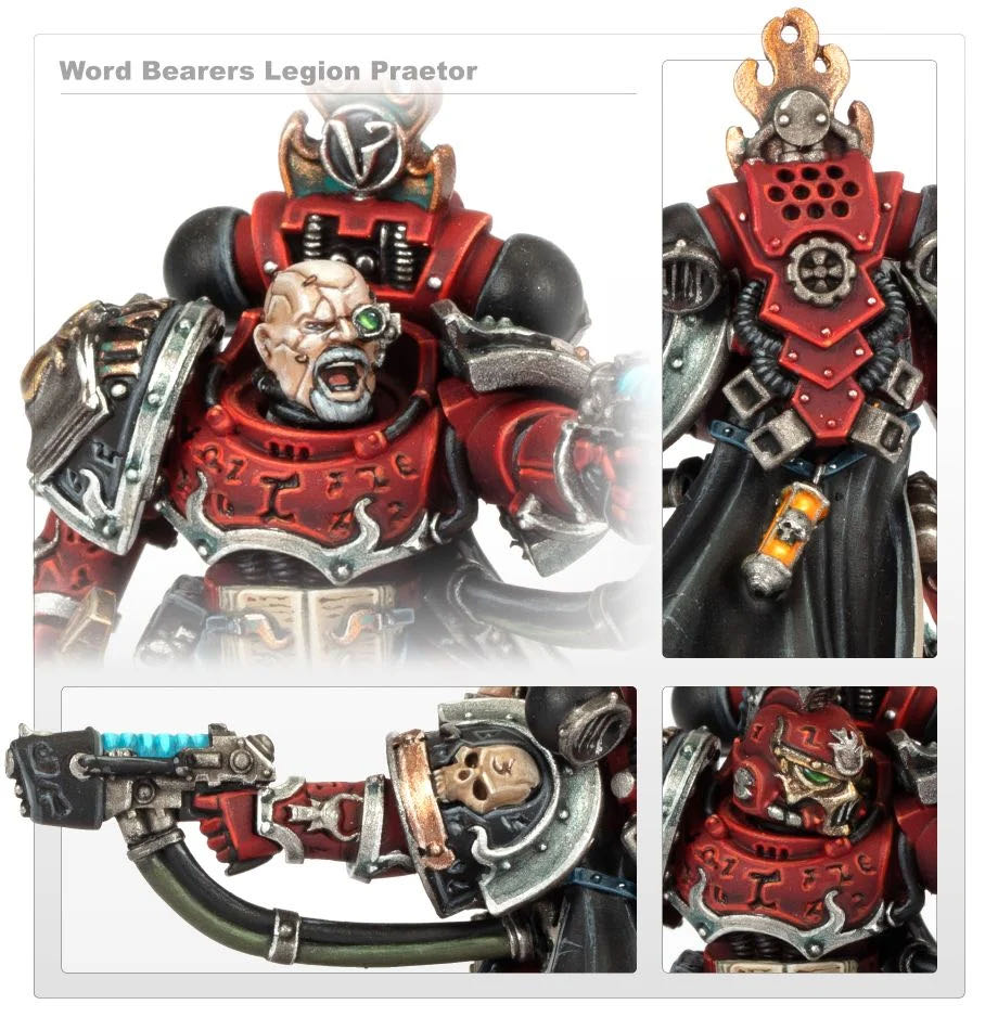 Word Bearers Legion Praetor - Forge World (The Horus Heresy) action figure collectible - Main Image 2