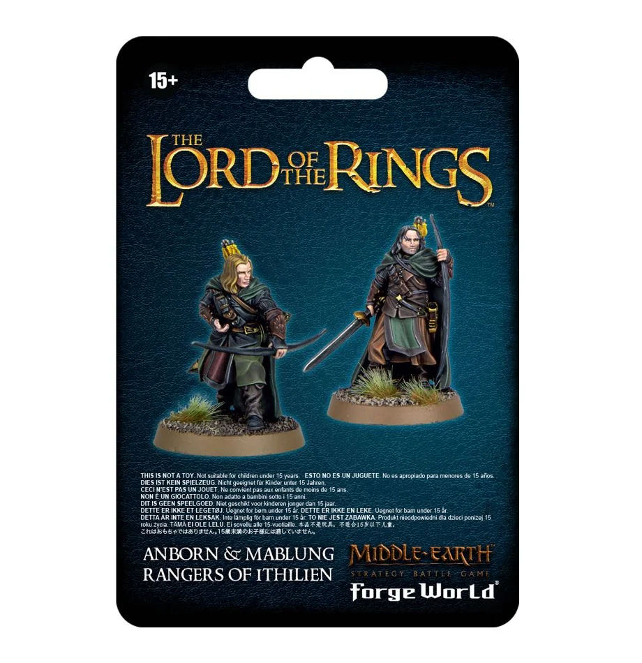 Anborn & Mablung, Rangers of Ithilien - Forge World (Lord Of The Rings) action figure collectible - Main Image 3