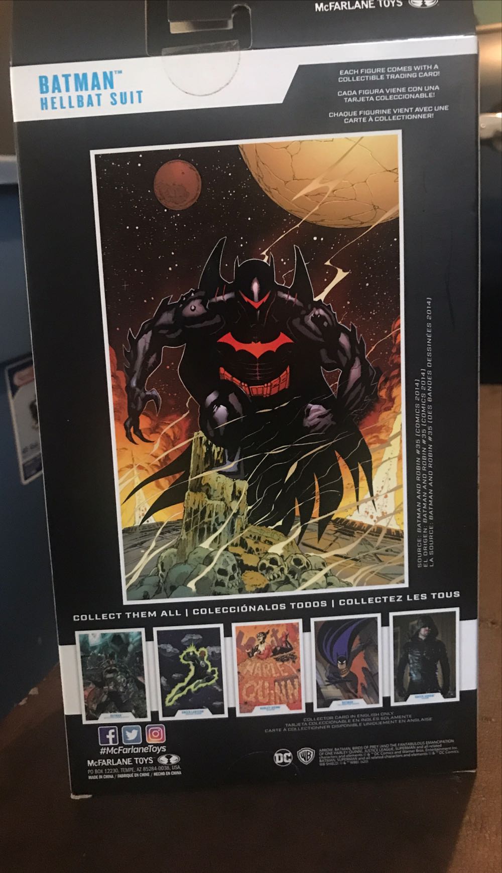 Batman (Hellbat Suit) - McFarlane (DC Multiverse) action figure collectible - Main Image 2