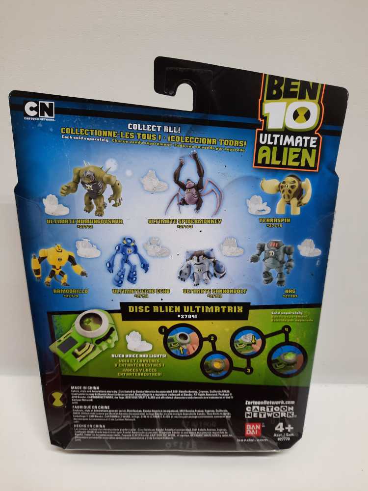 NRG  (Ben 10: Ultimate Alien: 3”) action figure collectible [Barcode 045557277833] - Main Image 2