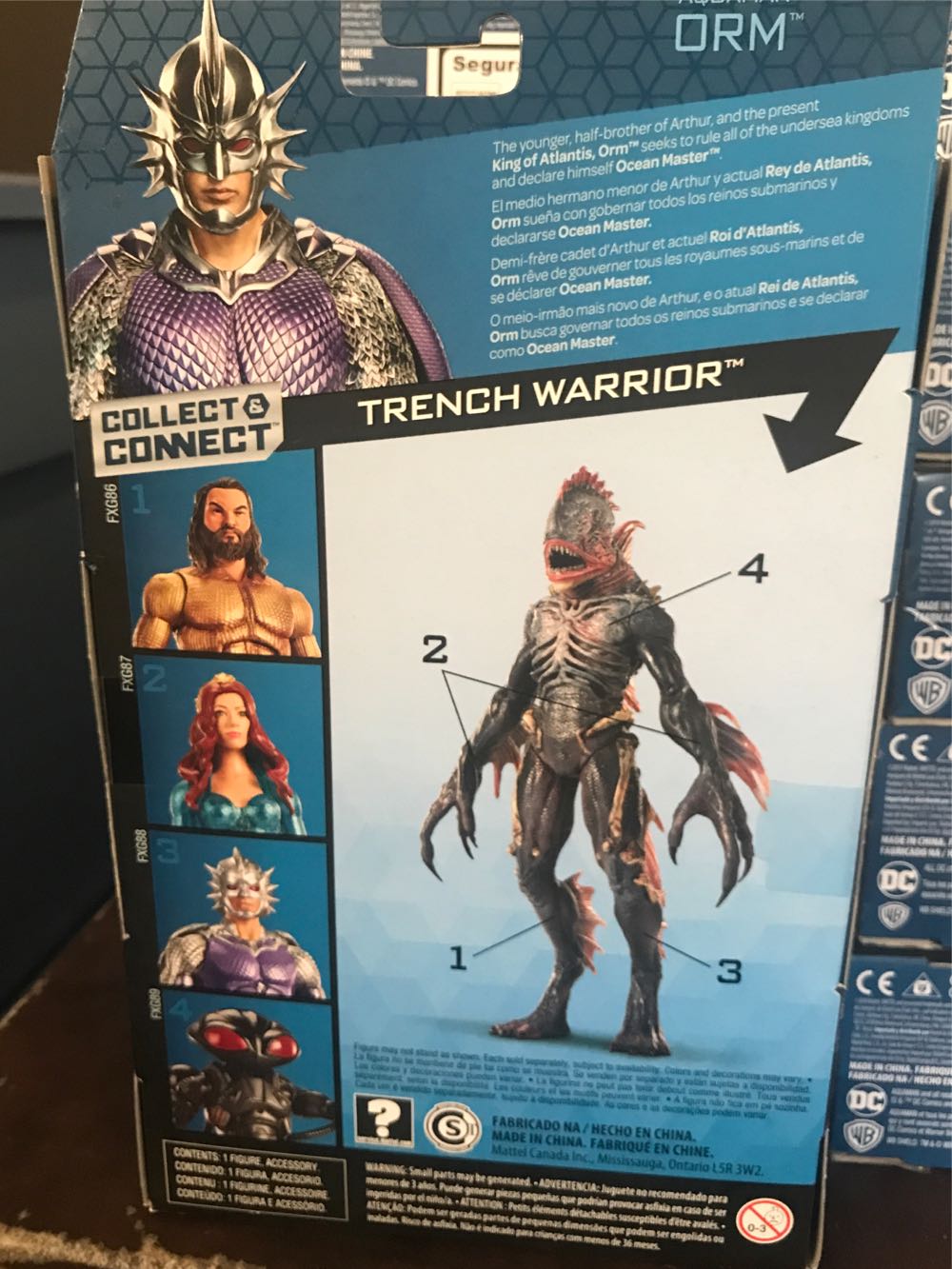 DC Blue DC Multiverse Orm  action figure collectible - Main Image 2