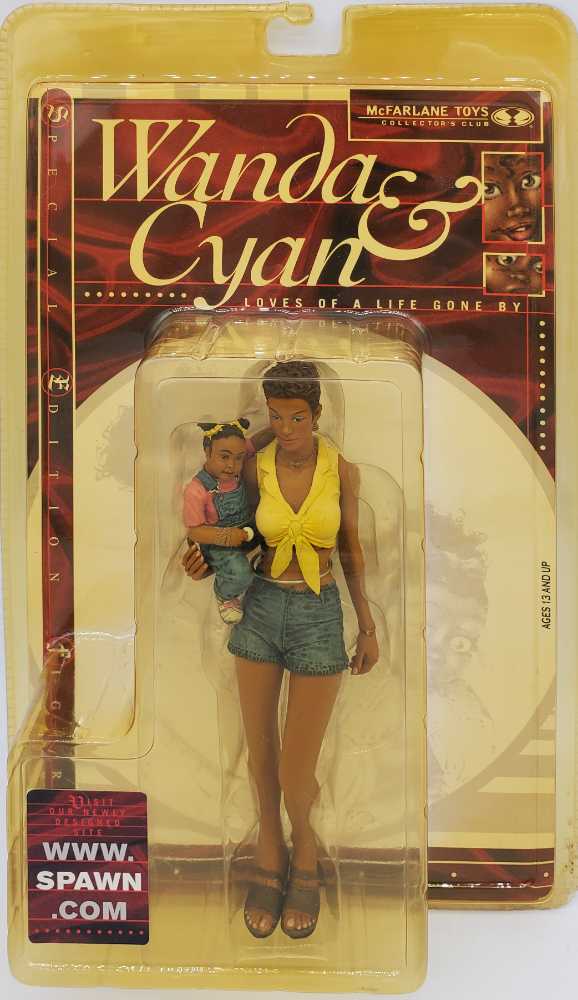 McFarlane Toys Collector’s Club - Wanda & Cyan  action figure collectible - Main Image 1