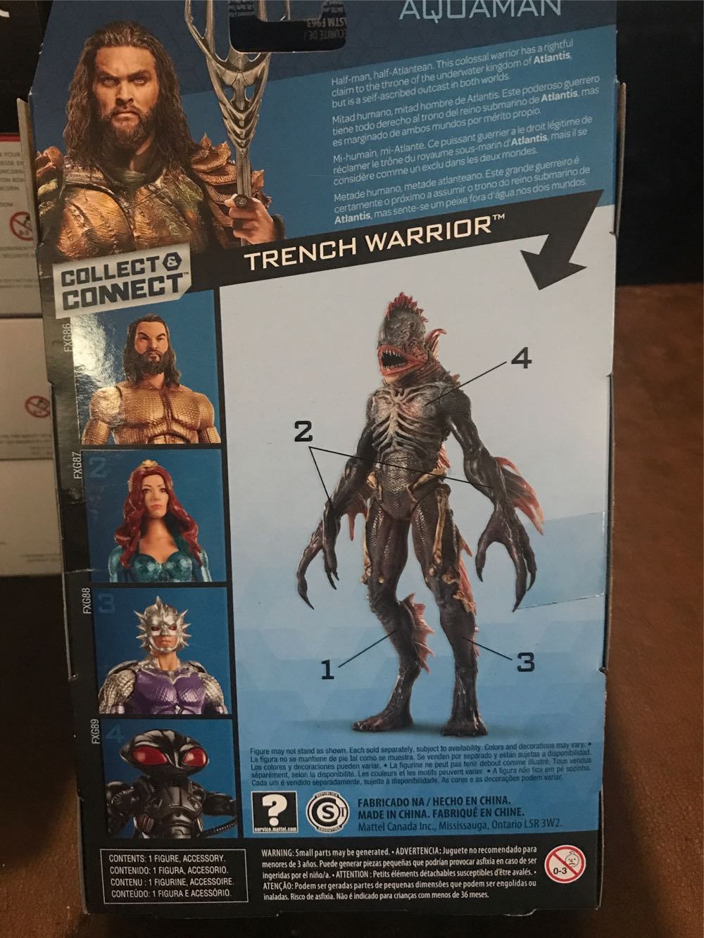 DC Blue DC Multiverse Aq  action figure collectible - Main Image 2