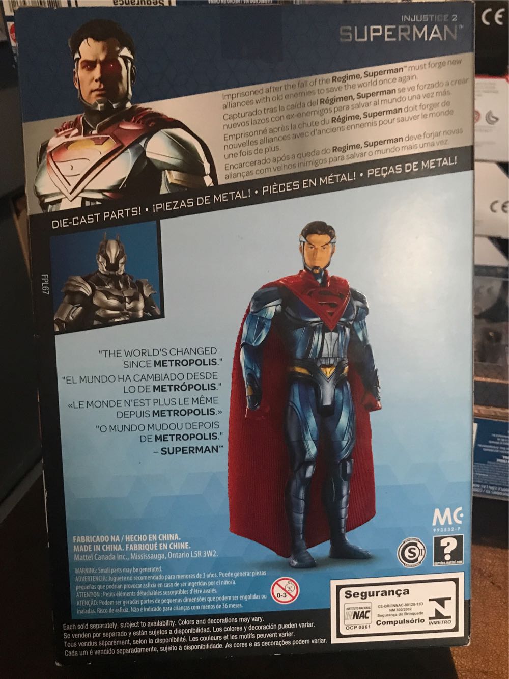 DC Multiverse Injustice 2 Superman  action figure collectible - Main Image 2