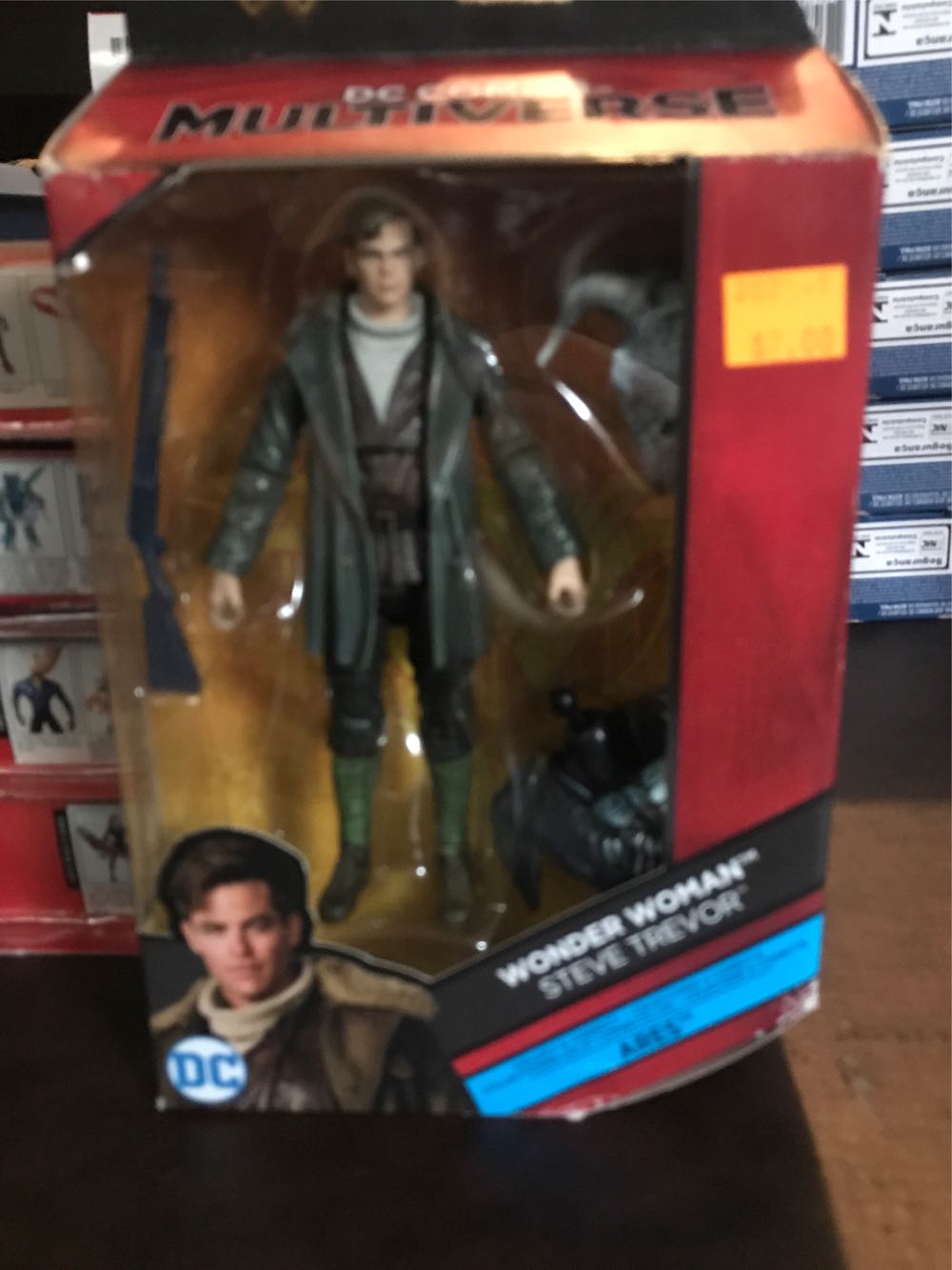 DC Red DC Multiverse Steve Trevor  action figure collectible - Main Image 1