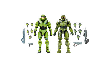 Jazwares Halo Master Chief 20th Anniversary Spartan Collection Set 6.5-in Action Figure GameStop Exclusive - Jazwares (HALO) action figure collectible - Main Image 3