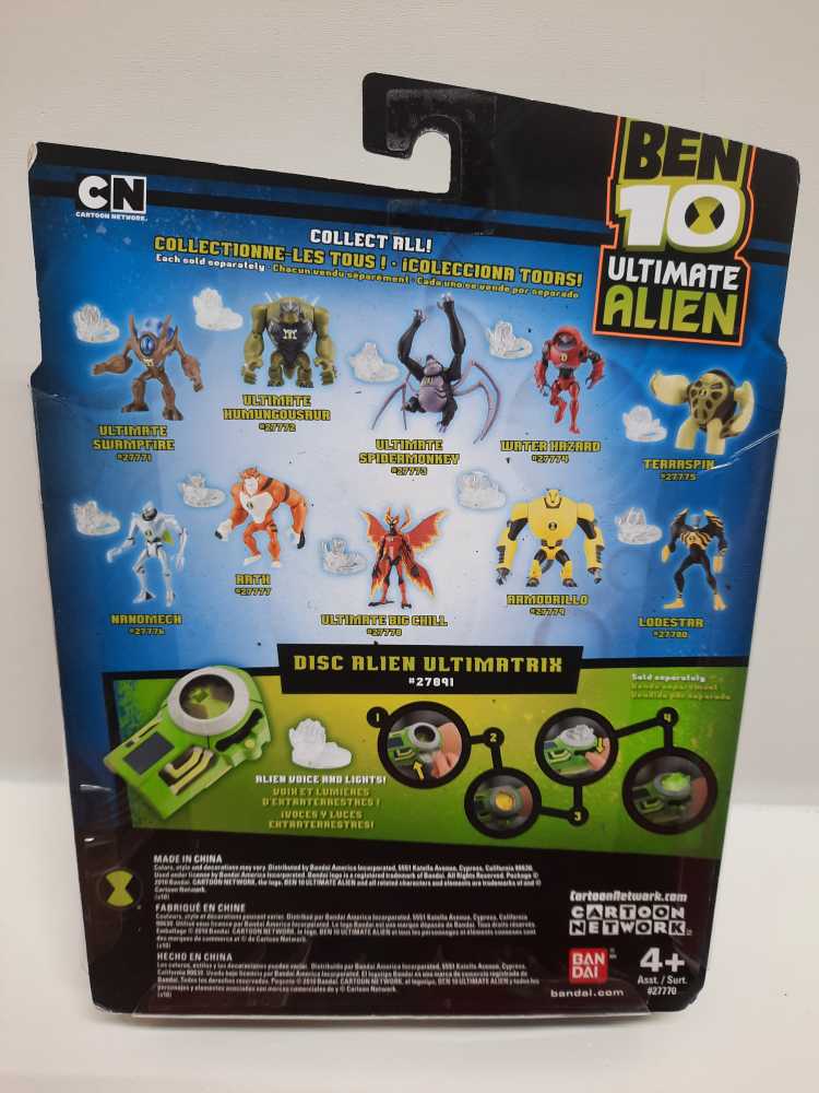 Terraspin  (Ben 10: Ultimate Alien: 3”) action figure collectible [Barcode 045557277758] - Main Image 2