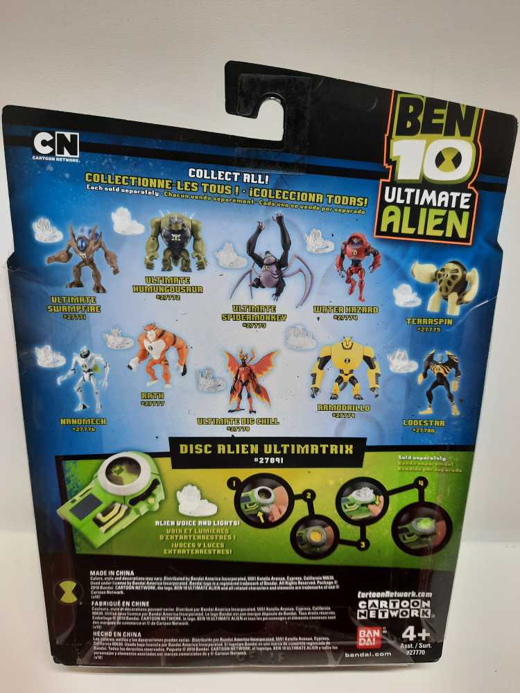 Ultimate Spidermonkey  (Ben 10: Ultimate Alien: 3”) action figure collectible [Barcode 045557277734] - Main Image 2