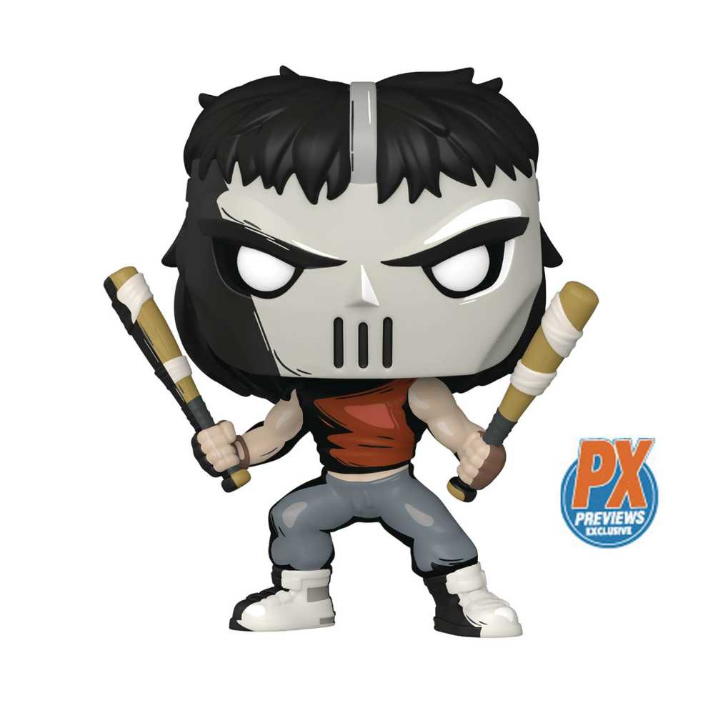 TMNT: Funko Pop! Eastman And Laird’s Teenage Mutant Ninja Turtles - Casey Jones #36 - Funko Pop! Comics (Eastman and Laird’s Teenage Mutant Ninja Turtles) action figure collectible [Barcode 889698606509] - Main Image 3