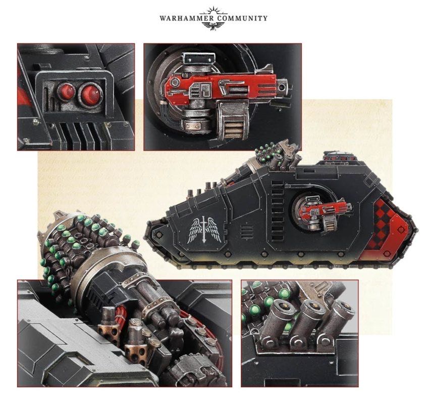 Legion Arquitor Bombard with Graviton-Charge Cannon - Forge World (Warhammer 30k) action figure collectible - Main Image 4